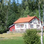 Huvudbyggnaden i Öresbo. Foto: Olivia Ericson